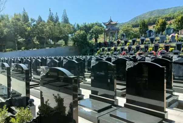 西安汉陵墓背依白鹿神塬重山环抱,前遥灞河流水玉带环绕